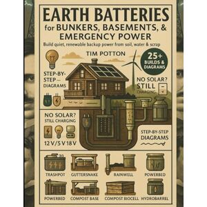 Potton, Tim Earth Batteries for Bunkers, Basements, and Emergency Power Potton, Tim Earth Batteries for Bunkers, Basements, and Emergency Power