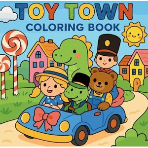 Martin, Chris Town Toy Coloring Book Martin, Chris Town Toy Coloring Book