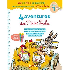 Olivier, Marie-Christine Cocorico Je sais lire ! 1res lectures 4 aventures P'tites Poules Niveau 1 Tome 2 (2) Olivier, Marie-Christine Cocorico Je sais lire ! 1res lectures 4 aventures P'tites Poules Niveau 1 Tome 2 (2)