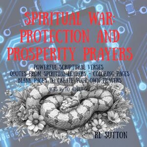 Sutton, R L Spiritual War: Protection and Prosperity Prayers: Powerful Scriptural Verses, Quotes From Spiritual Leaders, Coloring Pages, Blank Pages to Create Your Own Prayer Sutton, R L Spiritual War: Protection and Prosperity Prayers: Powerful Scriptural Verses, Quotes From Spiritual Leaders, Coloring Pages, Blank Pages to Create Your Own Prayer