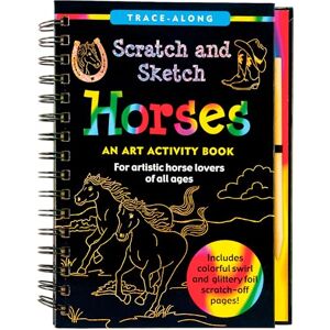 Inc Peter Pauper Press Scratch & Sketch Horses (Trace-Along): An Art Activity Book for Artistic Horse Lovers of All Ages Inc Peter Pauper Press Scratch & Sketch Horses (Trace-Along): An Art Activity Book for Artistic Horse Lovers of All Ages