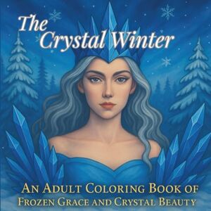 Gildon, Tess The Crystal Winter: An Adult Coloring Book of Frozen Grace and Crystal Beauty Gildon, Tess The Crystal Winter: An Adult Coloring Book of Frozen Grace and Crystal Beauty