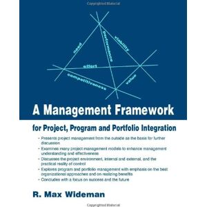 Wideman, R. Max A Management Framework for Project, Program and Portfolio Integration Wideman, R. Max A Management Framework for Project, Program and Portfolio Integration