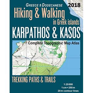 Mazitto, Sergio Karpathos & Kasos Complete Topographic Map Atlas 1:25000 Greece Dodecanese Hiking & Walking in Greek Islands Trekking Paths & Trails: Trails, Hikes & ... Map (Travel Guide Hiking Trail Maps) Mazitto, Sergio Karpathos & Kasos Complete Topographic Map Atlas 1:25000 Greece Dodecanese Hiking & Walking in Greek Islands Trekking Paths & Trails: Trails, Hikes & ... Map (Travel Guide Hiking Trail Maps)