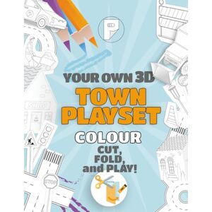 PaperPlaytime, PRINTSY Your own 3D: TOWN Playset Colour, cut, fold and play! DIY paper streets, cars, houses, signs, lights, construction: Become a Town Owner! Craft for ... play Paper playtime Creative activity PaperPlaytime, PRINTSY Your own 3D: TOWN Playset Colour, cut, fold and play! DIY paper streets, cars, houses, signs, lights, construction: Become a Town Owner! Craft for ... play Paper playtime Creative activity