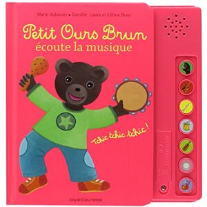 Aubinais, Marie Petit Ours Brun écoute la musique livre sonore Aubinais, Marie Petit Ours Brun écoute la musique livre sonore