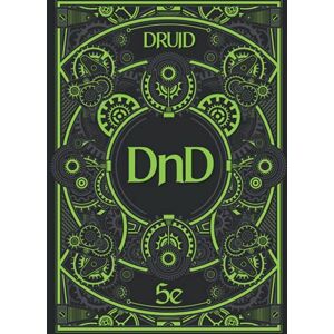 Studios, Nat 20 Druid DND Journal: 150 page journal RPG character & spell pages perfect journal for 30+ adventures Studios, Nat 20 Druid DND Journal: 150 page journal RPG character & spell pages perfect journal for 30+ adventures