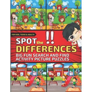 Weedman Art, Bob Spot the Differences: Big Fun Search & Find Activity Picture Puzzles for Kids, Teens & Adults Weedman Art, Bob Spot the Differences: Big Fun Search & Find Activity Picture Puzzles for Kids, Teens & Adults