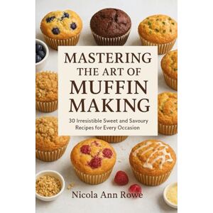 Rowe, Nicola Ann Mastering the Art of Muffin Making: 30 Irresistible Sweet and Savoury Recipes for Every Occasion Rowe, Nicola Ann Mastering the Art of Muffin Making: 30 Irresistible Sweet and Savoury Recipes for Every Occasion