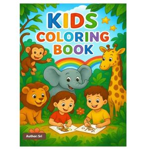Devi Kids Animal Colouring Book: A Fun Colouring Book for kids aged 3 to 8 Devi Kids Animal Colouring Book: A Fun Colouring Book for kids aged 3 to 8