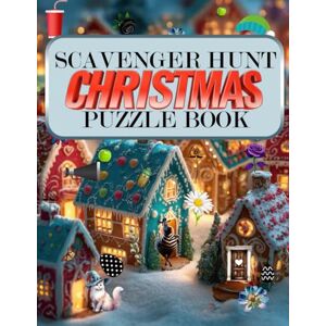 Books, Scribblelex Christmas Scavenger Hunt Puzzle Book Books, Scribblelex Christmas Scavenger Hunt Puzzle Book