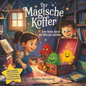 Sternberg, Sophia Der Magische Koffer – Eine Reise durch die Welt der Gefühle: DAS Gefühle-Buch zum Mitmachen für Kinder ab 5 Jahren Mit Reflexionsfragen zur ... und einzigartigem Gefühlstagebuch Sternberg, Sophia Der Magische Koffer – Eine Reise durch die Welt der Gefühle: DAS Gefühle-Buch zum Mitmachen für Kinder ab 5 Jahren Mit Reflexionsfragen zur ... und einzigartigem Gefühlstagebuch