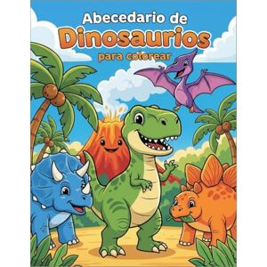 Digital, Guignosco Abecedario de Dinosaurio para colorear: Libro educativo infantil para aprender letras y los Dinosaurios de la A a la Z, con dibujos grandes y divertidos para niños y niñas de 3 a 8 años Digital, Guignosco Abecedario de Dinosaurio para colorear: Libro educativo infantil para aprender letras y los Dinosaurios de la A a la Z, con dibujos grandes y divertidos para niños y niñas de 3 a 8 años