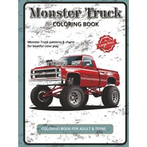 Digital, Viel Monster Truck Coloring Book for Kids: Big Wheels, Jumps & Crashes – 100 Fun Pages: Action-Packed Monster Trucks for Boys & Girls Ages 4-8 – ... Bleed-Through (Coloring Adventure Collection) Digital, Viel Monster Truck Coloring Book for Kids: Big Wheels, Jumps & Crashes – 100 Fun Pages: Action-Packed Monster Trucks for Boys & Girls Ages 4-8 – ... Bleed-Through (Coloring Adventure Collection)