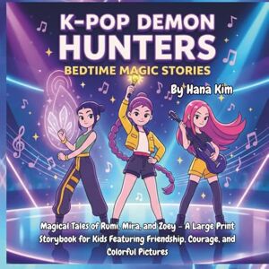Kim, Hana K-pop Demon Hunters: Bedtime Magic Stories: Magical Tales of Rumi, Mira, and Zoey – A Large Print Storybook for Kids Featuring Friendship, Courage, and Colorful Pictures (Magical Bedtime stories) Kim, Hana K-pop Demon Hunters: Bedtime Magic Stories: Magical Tales of Rumi, Mira, and Zoey – A Large Print Storybook for Kids Featuring Friendship, Courage, and Colorful Pictures (Magical Bedtime stories)