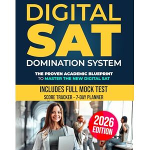 Sterling, Alexandra Digital SAT Study Guide: he Complete Digital SAT Study Guide Exam Prep Book with Practice Questions & Full-Length Mock Test for College Admissions Success Sterling, Alexandra Digital SAT Study Guide: he Complete Digital SAT Study Guide Exam Prep Book with Practice Questions & Full-Length Mock Test for College Admissions Success