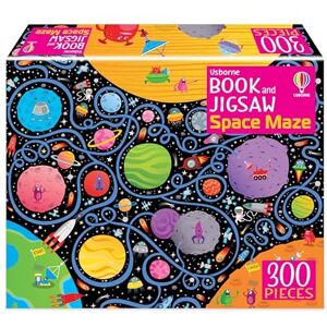 Smith, Sam Usborne Book and Jigsaw Space Maze Smith, Sam Usborne Book and Jigsaw Space Maze