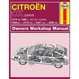 Haynes Citroen CX Petrol (75 88) Repair Manual Haynes Citroen CX Petrol (75 88) Repair Manual