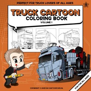 Kuik, Dhr Dennie Truck Cartoon Coloring Book volume 1 35 unique cartoon truck coloring pages for all Ages Stress Relief and Relaxation: Perfect gift for truck drivers Kuik, Dhr Dennie Truck Cartoon Coloring Book volume 1 35 unique cartoon truck coloring pages for all Ages Stress Relief and Relaxation: Perfect gift for truck drivers