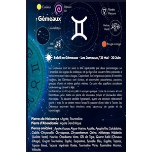 Crystal, Meb Le Soleil en Gémeaux: Les pierres du Gémeaux et ses rituels (Lithothérapie des signes solaires) Crystal, Meb Le Soleil en Gémeaux: Les pierres du Gémeaux et ses rituels (Lithothérapie des signes solaires)