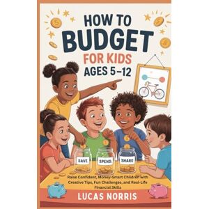 NORRIS, LUCAS HOW TO BUDGET FOR KIDS AGES 5–12: Raise Confident, Money-Smart Children with Creative Tips, Fun Challenges, and Real-Life Financial Skills NORRIS, LUCAS HOW TO BUDGET FOR KIDS AGES 5–12: Raise Confident, Money-Smart Children with Creative Tips, Fun Challenges, and Real-Life Financial Skills