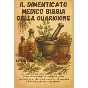 Leaf, Serena Il Dimenticato Medico Bibbia Della Guarigione: Una guida alla guarigione naturale, che esplora il potere della naturopatia, omeopatia, piante ... e fitoterapia per una salute ottimale. Leaf, Serena Il Dimenticato Medico Bibbia Della Guarigione: Una guida alla guarigione naturale, che esplora il potere della naturopatia, omeopatia, piante ... e fitoterapia per una salute ottimale.