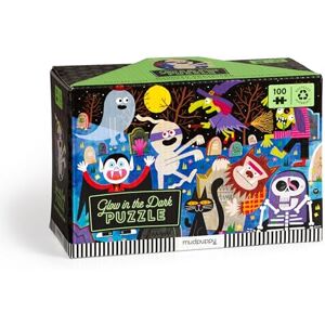 Mudpuppy Haunted Graveyard – 100 Piece Glow in The Dark Jigsaw Puzzle with A Scary Scene of Monsters and Creatures and Hidden Spooky Details in The Dark Mudpuppy Haunted Graveyard – 100 Piece Glow in The Dark Jigsaw Puzzle with A Scary Scene of Monsters and Creatures and Hidden Spooky Details in The Dark