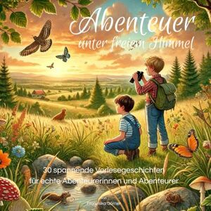 Görner, Franziska Abenteuer unter freiem Himmel: Vorlesegeschichten über Natur, Tiere und Freundschaft-30 kleine Abenteuer für neugierige Kinder, Kinderbuch, Gute Nacht ... Abenteuer, Tiere, Natur, Wald, Kinder Görner, Franziska Abenteuer unter freiem Himmel: Vorlesegeschichten über Natur, Tiere und Freundschaft-30 kleine Abenteuer für neugierige Kinder, Kinderbuch, Gute Nacht ... Abenteuer, Tiere, Natur, Wald, Kinder