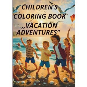 Creative Labs CHILDREN’S COLORING BOOK ,,VACATION ADVENTURES'': “Draw, color, explore a creative book for summer days”. Creative Labs CHILDREN’S COLORING BOOK ,,VACATION ADVENTURES'': “Draw, color, explore a creative book for summer days”.