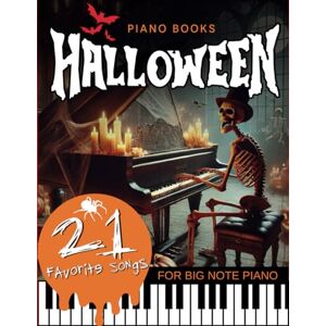 Wood, Colin Halloween Piano Books: 21 Favorite Songs for Big Note Piano Wood, Colin Halloween Piano Books: 21 Favorite Songs for Big Note Piano