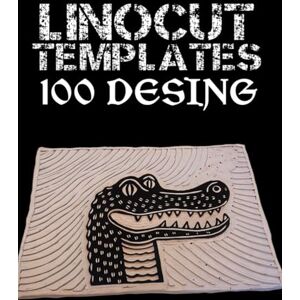 Asine, printa Linocut Templates: 100 designs Dogs, Cats & More – Pet & Wildlife Animal Designs for Printmaking Block Carving, digital format included Asine, printa Linocut Templates: 100 designs Dogs, Cats & More – Pet & Wildlife Animal Designs for Printmaking Block Carving, digital format included