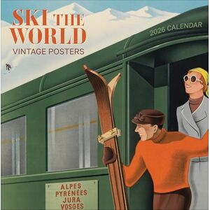 Pomegranate Ski the World: Vintage Posters 2026 Wall Calendar Pomegranate Ski the World: Vintage Posters 2026 Wall Calendar