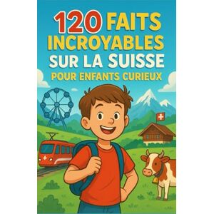 Moreau, Jacques 120 Faits Incroyables sur la Suisse pour Enfants Curieux: Un voyage illustré au cœur des montagnes, des inventions et des merveilles suisses — Cadeau inspirant pour filles ou garçons et ado de 7 à 14 Moreau, Jacques 120 Faits Incroyables sur la Suisse pour Enfants Curieux: Un voyage illustré au cœur des montagnes, des inventions et des merveilles suisses — Cadeau inspirant pour filles ou garçons et ado de 7 à 14