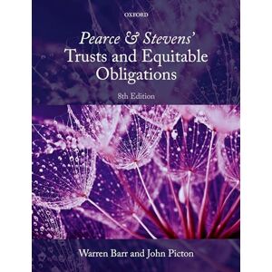 Barr, Warren Pearce & Stevens' Trusts and Equitable Obligations Barr, Warren Pearce & Stevens' Trusts and Equitable Obligations