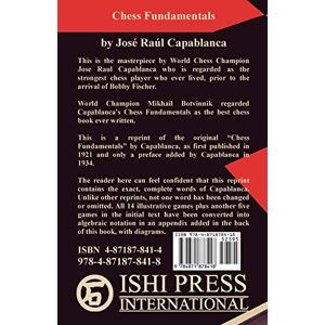 Capablanca, Jose Raul Chess Fundamentals Capablanca, Jose Raul Chess Fundamentals