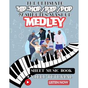 Scott 27 minute rap hiphop mashup on classical piano cover sheet music book + audio + video tutorial Scott 27 minute rap hiphop mashup on classical piano cover sheet music book + audio + video tutorial