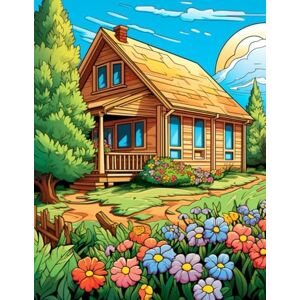 Santos, Nano Coloring Nature – 500 pages talking about gardens houses and flowers coloring book for kids and adults.: Soft lines and floral beauty for peaceful coloring. Santos, Nano Coloring Nature – 500 pages talking about gardens houses and flowers coloring book for kids and adults.: Soft lines and floral beauty for peaceful coloring.