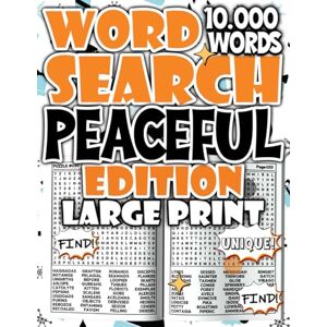 Salvatore, Modo Word Search Peaceful Focus Edition -10,000 Words for Mindful Concentration Salvatore, Modo Word Search Peaceful Focus Edition -10,000 Words for Mindful Concentration
