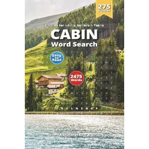 shop, RYLN Cabin Word Search Puzzle Book: Featuring Cabins, Snowy Nights, Woodlands & More 6x9 Inches, 550 Pages 270 More Engaging Puzzles with Bonus Maze A Perfect Time for Winter Days and Cozy Nights shop, RYLN Cabin Word Search Puzzle Book: Featuring Cabins, Snowy Nights, Woodlands & More 6x9 Inches, 550 Pages 270 More Engaging Puzzles with Bonus Maze A Perfect Time for Winter Days and Cozy Nights