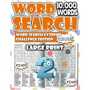 Salvatore, Modo Word Search Large Print – Extreme Challenge Edition: Take your puzzle-solving skills to the next level with extra-challenging word searches! (Word Search Large Print XXL – Relax & Train Your Brain) Salvatore, Modo Word Search Large Print – Extreme Challenge Edition: Take your puzzle-solving skills to the next level with extra-challenging word searches! (Word Search Large Print XXL – Relax & Train Your Brain)