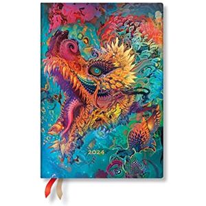 Paperblanks Humming Dragon (Android Jones Collection) Midi 12-month Dayplanner 2024 Paperblanks Humming Dragon (Android Jones Collection) Midi 12-month Dayplanner 2024
