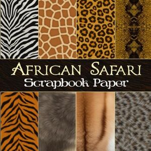Arty, Mogsol African Safari Scrapbook Paper: 20 Double-Sided Sheets Featuring Realistic Animal Skin for Scrapbooking, Mixed Media Art, Junk Journals, Crafting Projects, Origami, and More Premium Color Arty, Mogsol African Safari Scrapbook Paper: 20 Double-Sided Sheets Featuring Realistic Animal Skin for Scrapbooking, Mixed Media Art, Junk Journals, Crafting Projects, Origami, and More Premium Color