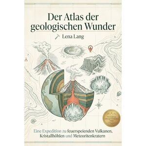 Lang, Lena Der Atlas der geologischen Wunder: Eine Expedition zu feuerspeienden Vulkanen, Kristallhöhlen und Meteoritenkratern. Das perfekte Geschenk für Geologie-Fans, Wanderer und Fotografen Lang, Lena Der Atlas der geologischen Wunder: Eine Expedition zu feuerspeienden Vulkanen, Kristallhöhlen und Meteoritenkratern. Das perfekte Geschenk für Geologie-Fans, Wanderer und Fotografen