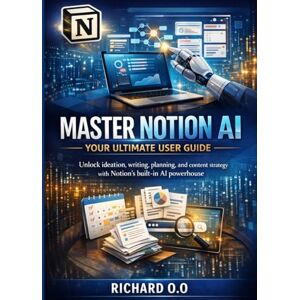 O, Richard.O Master Notion AI: Your Ultimate User Guide: Unlock ideation, writing, planning, and content strategy with Notion’s built-in AI powerhouse O, Richard.O Master Notion AI: Your Ultimate User Guide: Unlock ideation, writing, planning, and content strategy with Notion’s built-in AI powerhouse