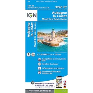 Aubagne / La Ciotat / Massif de La Ste-Baume (3245ET) (TOP 25) Aubagne / La Ciotat / Massif de La Ste-Baume (3245ET) (TOP 25)