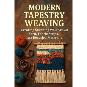 Rhea, Alexander Modern Tapestry Weaving: Creating Stunning Wall Art with Yarn, Fabric Strips, and Recycled Materials Rhea, Alexander Modern Tapestry Weaving: Creating Stunning Wall Art with Yarn, Fabric Strips, and Recycled Materials