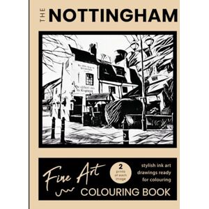 Books, RiverHouse The Nottingham Fine Art Colouring Book Books, RiverHouse The Nottingham Fine Art Colouring Book