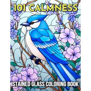 Books, Lily White 101 Calmness Stained Glass Coloring Book: Find Relaxation, Mindfulness, and Stress Relief with Exquisite Flower, Animal, Landscape, and Pattern Designs Adult Stained Glass Coloring Book Books, Lily White 101 Calmness Stained Glass Coloring Book: Find Relaxation, Mindfulness, and Stress Relief with Exquisite Flower, Animal, Landscape, and Pattern Designs Adult Stained Glass Coloring Book