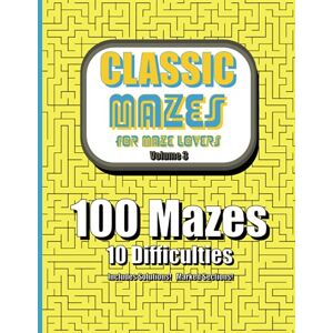 Publishing, Puzzlerific Classic Mazes for Maze Lovers, Volume 3: An Activity Book of Fun Challenging Puzzles For Puzzle Lovers, A Fun Stress Relief Maze Book for Adults and Children 8-12 Publishing, Puzzlerific Classic Mazes for Maze Lovers, Volume 3: An Activity Book of Fun Challenging Puzzles For Puzzle Lovers, A Fun Stress Relief Maze Book for Adults and Children 8-12