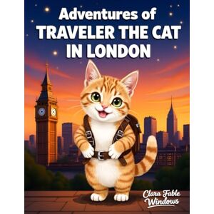 Fable Windows, Clara Adventures of Traveler the Cat in London: Discovering Secrets and Smiles in the City of London: 9 (A Journey Through Magical Lands and Whiskered Wonders) Fable Windows, Clara Adventures of Traveler the Cat in London: Discovering Secrets and Smiles in the City of London: 9 (A Journey Through Magical Lands and Whiskered Wonders)